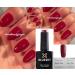 Bluesky A80 Red Sky Crimson Deep Berry Red Nail Gel Polish UV LED Soak Off 10ml - Buy Online on GoSupps.com