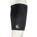 Cramer Neoprene Thigh Compression Sleeve | Best Thigh Support for Running & Recovery | Compression Leg Sleeves in Black (Medium/Large - Buy Online on GoSupps.com