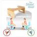 Modern Foldable Bamboo Toilet Stool for Adults & Kids | Non-Slip Squatting Stool | Eco-Friendly & Recyclable Packaging - Buy Online on GoSupps.com