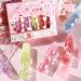 Xumann 6 Pcs Girls Lip Gloss Set Cute Lipgloss Sets Kids Fruit Clear Roll on Lip Oil for Teenage - Buy Online on GoSupps.com