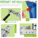 Tufting Gun Kit Cut Pile Rug Tufting Gun Electric Carpet Weaving Machine High Speed Carpet Tufting Gun Handheld Knitting Rug Gun with Wool and Tufting Cloth 100-240V  7-21 mm Adjustable - Buy Online on GoSupps.com