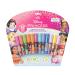Disney Princesse 12 pi ces base de plantes Gloss l vres filles faveurs de f te premier maquillage parfait pour les f tes cadeaux d'anniversaire Sleepovers ges 3 + par Townley Girl Multicolore 0.08 ml (Lot de 12)