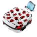 Muooum menstrualpolster bag zipper women's bandage bag tampons collect bags for women girls (lady beetle pattern) Color 9