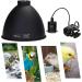 AIICIOO Reptile Lamp 8.5 Optical Reflection Cover - Deep Barrel Ceramic Lampshade for Turtles Snakes & Lizards - 2 Pack - Buy Online on GoSupps.com