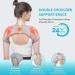KD Double Shoulder Support Brace for Women/Men - Relieve Tendonitis, Arthritis, Shoulder Pain - Upgraded Graphene Warm Rotator Cuff Brace - Adjustable Arm Holes (Medium) - Buy Online on GoSupps.com