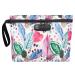 FIREDOG Printed Smell Proof Bags with Combination Lock, Carbon Lined Odor Proof Stash Bag Case Container for Travel Storage (10.8"x8.8") Leaf Print