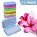 ARGOMAX Orthodontic Wax Food Grade Dental Wax - 10 Pack with Colorful Storage Box | 50 Strips Braces Wax for Braces Wearer | 10PCS, 10 Scented Varieties - Buy Online on GoSupps.com