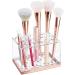 Shop MDesign Rose Gold Cosmetics Organizer - 15 Compartment Makeup Storage Box for Lipsticks & Mascaras | Stylish & Practical eCommerce Shipping Worldwide - Buy Online on GoSupps.com