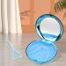 Travel Retainer Case Set with Mirror & Ventilation Holes - 5 Pack (Black & Blue) - Perfect Face Mask Protection - 8.7x2.7x8.7cm - Buy Online on GoSupps.com