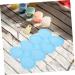 TEHAUX Epoxy Mold Resin Epoxy Key Fob Chocolates Labels Candle Creative Keychain Mold Candy Egg Shape Blue 21.7x14.6cm - Buy Online on GoSupps.com