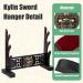 Ekkhysis Kylin Sword Stand 3-Tier | Katana Holder Display Hanger | Samurai Sword & Cosplay Weapon Stand - Buy Online on GoSupps.com