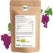Organic Grape Base Flour OPC 500g - Premium Grape Seeds Extract Powder | EU De- ko-007 Certified Raw Food Quality - Buy Online on GoSupps.com