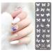 Niceneeded Nail Art Stamping Plates - 27 Butterfly Designs for DIY Nail Design & Manicure - Perfect Nail Polish Transfer Tool - Buy Online on GoSupps.com