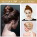 22-Piece Metal U-Shaped Hairpin Set for Women - French Style Chignon Pin Hair Accessories in Gold & Silver - 6 Styles - Buy Online on GoSupps.com