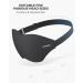 NIMOOD 3D Sleep Mask for Women and Men - Adjustable Strap, 100% Light Blocking, Breathable Blindfold for Side Sleepers - Buy Online on GoSupps.com