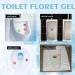 Toilet Gel Stamp Flower Fragrance Gel for Deodorizing Bathroom with Oil Surfactant - Buy Online on GoSupps.com