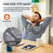 Large Electric Heating Pad for Back Pain Relief - 4 Heating Levels, Auto Shut Off, Moist Therapy - Washable 24x35 Grey - Buy Online on GoSupps.com