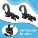 Weewooday 3 Piece Diving Hose Holder Clip - Double BCD Hose Clip with Snap Hook Buckle - Dive Snorkeling Accessories - Buy Online on GoSupps.com