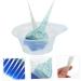 Set Pinceau Coloration Cheveux et Bol M langeur Transparent Bleu Brosse Salon Professionnelle pour Application Uniforme Kit R utilisable Pratique pour Maison et Salons - Buy Online on GoSupps.com