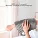 HEEPDD Multifunctional Foot Warmers - Fast Heating 6-Speed Control Easy Care 9-Foot Cable - Comfortable Heating Pillows in Gray for Home & Office - Buy Online on GoSupps.com