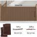 Balcony Safety Net for Child Stairs Banister Guard Mesh 10ft x 2.5ft Deck Railing Protective Net for Baby Kids Toys Pets (Brown) Brown 1 pack - Buy Online on GoSupps.com