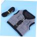 Soft Ferret & Rabbit Cable Dress with Leash - Breathable Pet Vest Guinea Pig Size 1 Black - Buy Online on GoSupps.com
