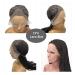 Long 28 Braided Wig with Free Part and Swiss Lace Front for Black Women - Lightweight Synthetic Twist Braids - 28 Inch Black Color - Buy Online on GoSupps.com