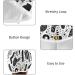 Buy Black Graffiti White Hair Towel 2 Pack - Super Absorbent Quick Dry Hair Turbans for Women & Girls - Buy Online on GoSupps.com