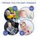 Silicone Baby Teething Toys - Game Controller Teether for Babies 0-12 Months - Sensory Exploration and Teething Relief - Blue & Red - Buy Online on GoSupps.com
