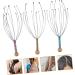 Beavorty 3-in-1 Therapeutic Head Scratch & Full-Body Massager - Ultimate Scalp Massage Tool for Relaxation - Buy Online on GoSupps.com