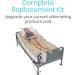 Vive Replacement Alternating Pressure Pad - Inflatable Low Air Loss Mattress Topper for Pressure Ulcer Relief - Fits Standard Hospital Bed - Ideal for Elderly and Bedridden Patients - Buy Online on GoSupps.com