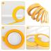PETDCHEB 6 Rolls Fine Line Tape Set for Automotive Painting - 1/16 to 3/4 inches x 55 Yard Masking Tape Kit in Yellow - Buy Online on GoSupps.com