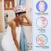 3 Pcs Waterproof Reusable Shower Caps with Elastic Band - Ideal for Long Hair - Great for Women, Ladies, Girls, Kids - Perfect for Spa and Salon Use - Buy Online on GoSupps.com