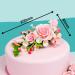 Buy Cake Company Sugar Flower Bouquet - Pink Roses for Wedding & Birthday Cake Decoration | 1 Piece - Buy Online on GoSupps.com