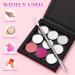 Empty Magnetic Makeup Palette Set - Versatile Eyeshadow & Blush Tray for Cosmetics - Buy Online on GoSupps.com
