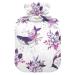 Heat bottle with reference 1 l of durable warm-up bag for hand feet shoulder and neck pain cramps heating press and heat therapy patterns of ocean watercolor marine animals whales dolphin