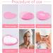 MMRH Facial Sponges Heart Shape Compressed Facial Sponges Natural Facial Cleansing Sponges Pads Exfoliating Sponges for Cleansing Reusable 150 Pieces (Pink) - Buy Online on GoSupps.com