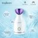Kingsteam Nano Ionic Facial Steamer - Professional Deep Cleaning Spa at Home with Aromatherapy Kit & Blackhead Removal Tools (Purple) - Buy Online on GoSupps.com