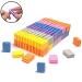 BOULTON Mini Nail Buffer Pack of 50 | 100/180 Grit Nail Buffer Blocks Sanding Block for Natural Gel & Acrylic Nails | Nail Buffers Buffing Block for Home & Salon | Nail Buffer Block (Pink) - Buy Online on GoSupps.com