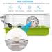 Nicoone 5.1 Inch Washable Hamster Running Wheel - Ideal for Small Hamsters, Rats, Gerbils - Buy Online on GoSupps.com