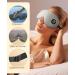 Wireless Heated Eye Mask - Rechargeable Washable & Light-Blocking for Dry Eyes & Eye Strain - Perfect Gift for Men & Women Ideal for Travel & Business Trips - Buy Online on GoSupps.com