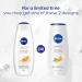 NIVEA Orange & Avocado Oil Body Wash 3x500ml - Buy Online on GoSupps.com