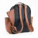 Itzy Ritzy Mini Diaper Bag Backpack with Vegan Leather Changing Pad - Coffee & Cream - Buy Online on GoSupps.com