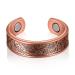 Jadive magnetic copper ring made of pure copper adjustable rings for women and men magnet ring with strong magnets magnetic finger ring for mother wife daughter women's day birthday gift