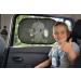 UV Protection Car Sun Shade for Babies - Includes 6 Suction Cups & Transport Bag | Neutral Black Elephant Design - Buy Online on GoSupps.com
