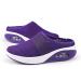 XIRUJNFD Womens Orthopedic Shoes Diabetic Shoes for Women Diabetic Walking Air Cushion Orthopedic Slip-On Shoes Best Walking Shoes for Women (Violet 7.5) Violet 7.5