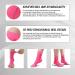 Tomiliold 4 Pair Compression Socks for Women & Men | Ankle Bandage & Achilles Tendon Support | Orthopedic Foot Compression Socks in Pink (Size 34-37) - Buy Online on GoSupps.com