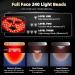 Buy LED Light Therapy Mask - Red Blue & Near-Infrared for Acne & Wrinkle Treatment - International Shipping Available - Buy Online on GoSupps.com