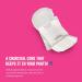 Organic Bamboo Incontinence Mini Pads with Wings - Biodegradable & Plastic Free (16 Count) - Buy Online on GoSupps.com