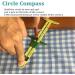 BigTeddy 5-in-1 Handy Sliding Sewing Gauge for Quilting - T-Gauge, Hem Gauge, Seam Allowance, Buttonhole Spacer, Circle Compass - Buy Online on GoSupps.com